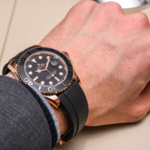 ヨットマスター 40 ブラック腕時計