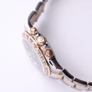 コスモグラフ デイトナ 黒文字盤 8Pダイヤモンド