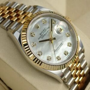 デイトジャスト 36 シェル文字盤 10Pダイヤモンド