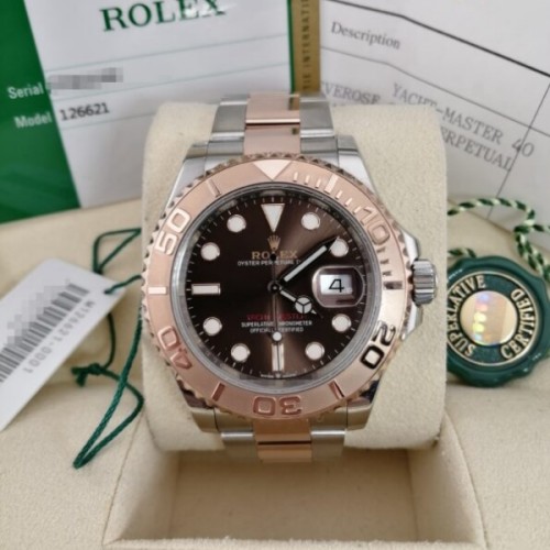 ヨットマスター 40 ブラック文字盤 腕時計