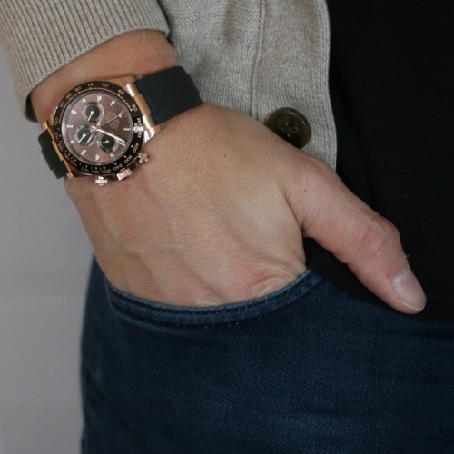 デイトナ プラチナ 自動巻き 腕時計 116515LN