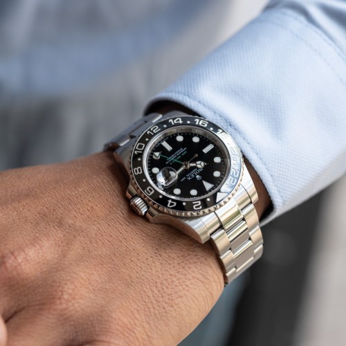 GMTマスター2 ブラック文字盤